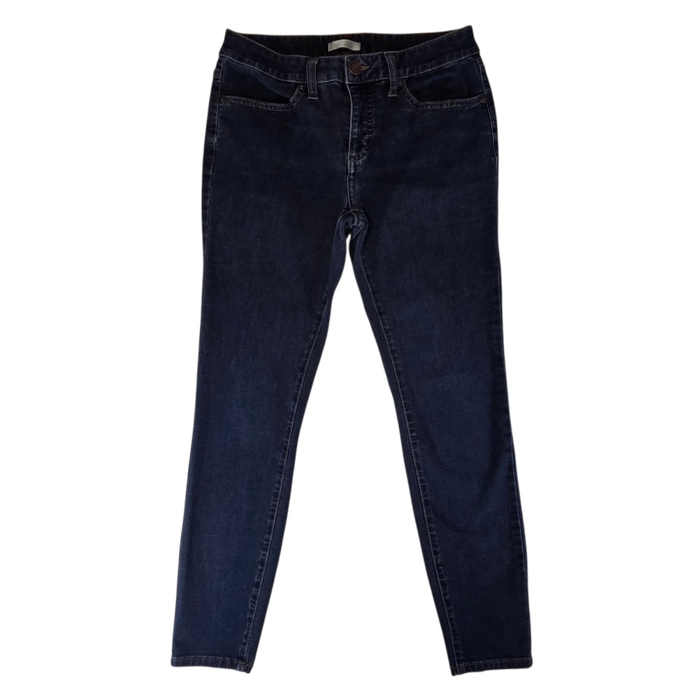 Lauren Conrad Dark Wash Skinny Ankle Jeans Womens 10 Cotton Blend Stretch